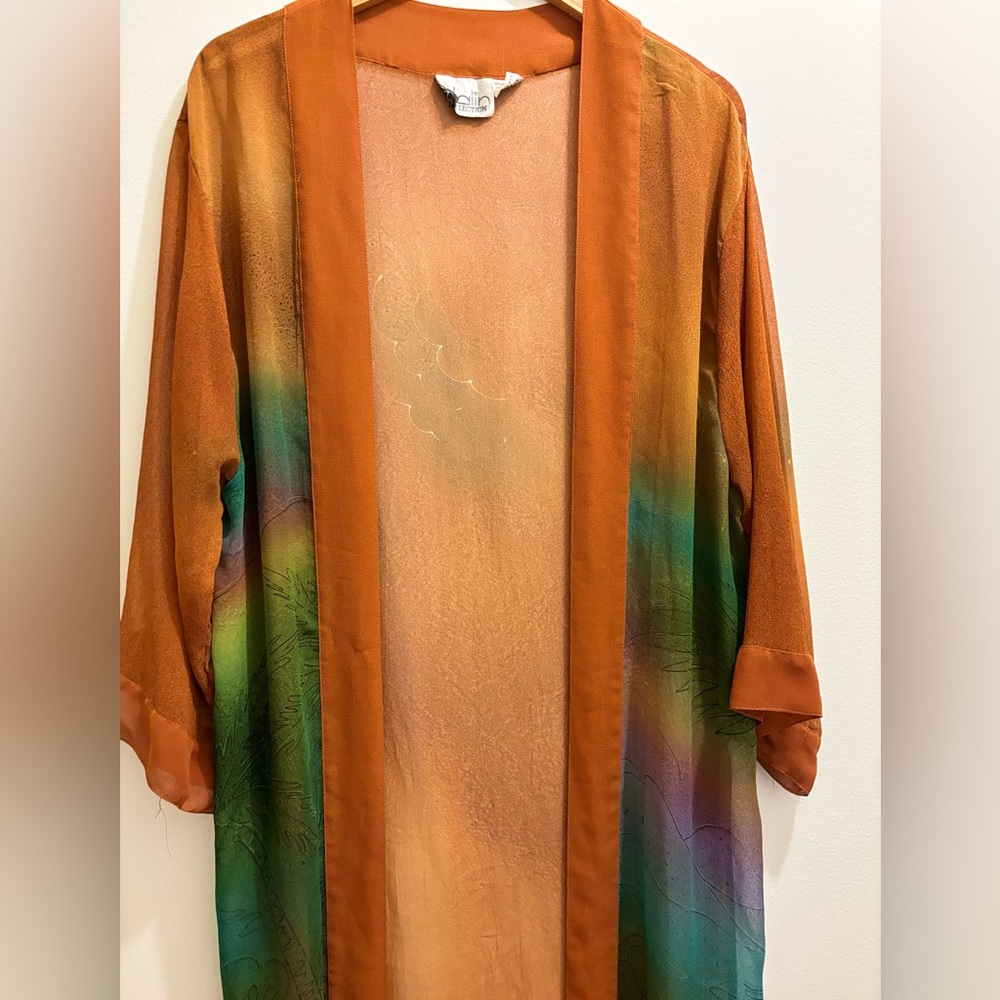 SHEER VINTAGE KIMONO